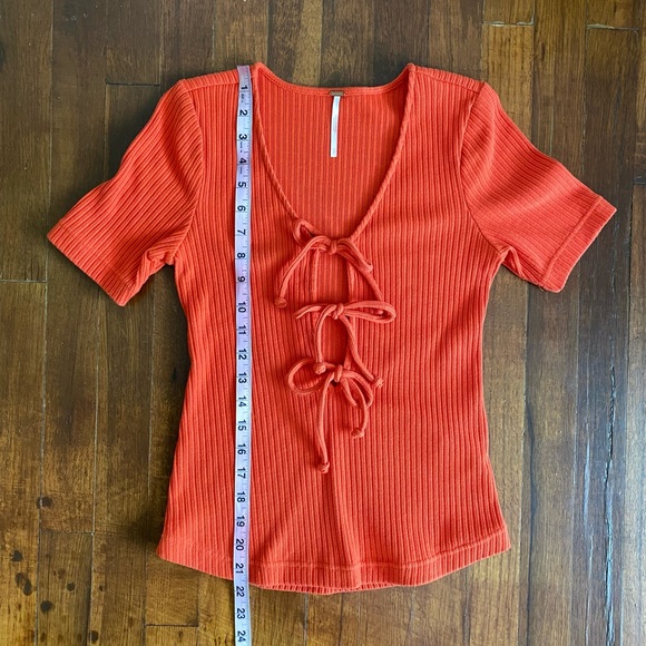 Free People Tie Front Top - Picture 6 of 6